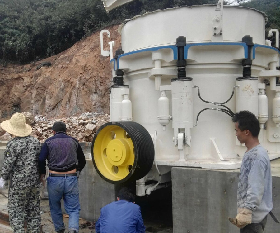 山美股份七臺大型高性能液壓圓錐破碎機即將服務于年產千萬噸級高品質骨料生產線