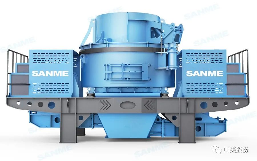 砂石協(xié)會報(bào)道！上海山美大進(jìn)料、大產(chǎn)量立式?jīng)_擊破碎機(jī)（制砂機(jī)）成功用于東方希望骨料生產(chǎn)線升級改造項(xiàng)目！